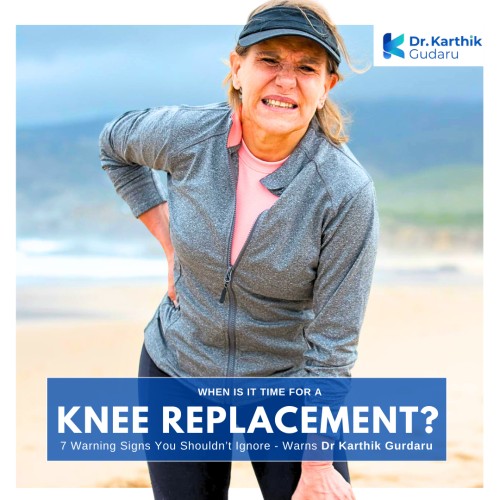 Best Knee Replacement Surgeon in Telangana Dr Karthik Gudaru