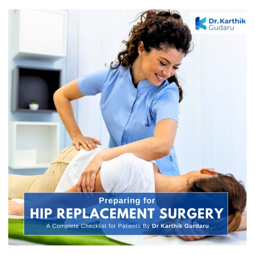 Best Hip Replacement doctor in Telangana Dr Karthik Gudaru