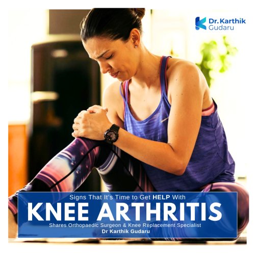 Dr Karthik Gudaru best orthopedic doctor for knee joint arthritis pain