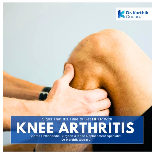 Dr Karthik Gudaru best orthopedic doctor for knee joint arthritis pain