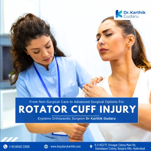 Dr Karthik Gudaru orthopaedic surgeon in Hyderabad for sports injury treatment