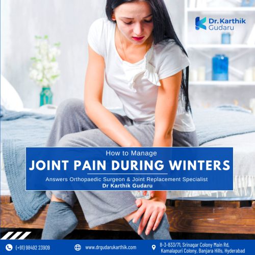 Dr Karthik Gudaru best total knee joint replacement surgeon in Hyderabad Telangana