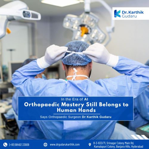 Dr Karthik Gudaru orthopedic doctor and knee replacement surgeon