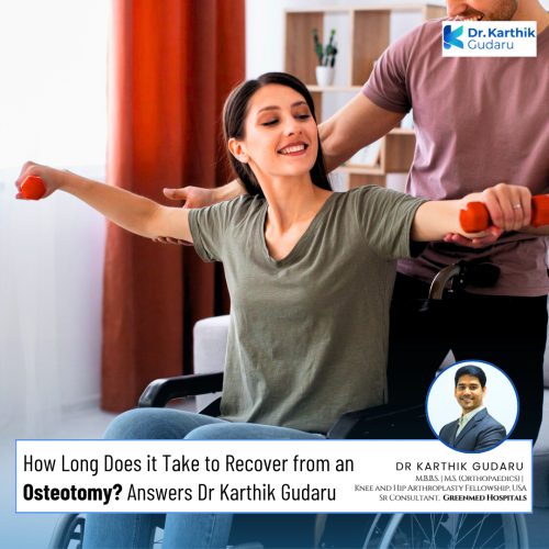 Dr Karthi Gudaru, one of the senior orthopaedic surgeons and a specialist in knee replacement surgery in Hyderabad and Telangana for Osteotomy surgery.
