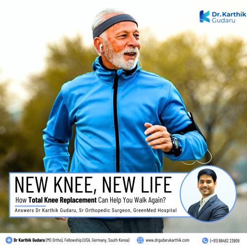 Dr Karthik Gudaru best orthopedic surgeon for total knee replacement