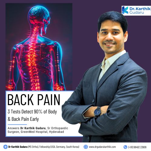 Dr Karthik Gudaru, a leading orthopaedic surgeon in Hyderabad and a specialist in joint replacement surgeries