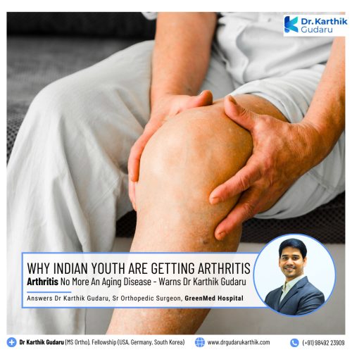 Dr Karthik Gudaru a highly successful orthopedic surgeon for knee joint and arthritis in Hyderabad