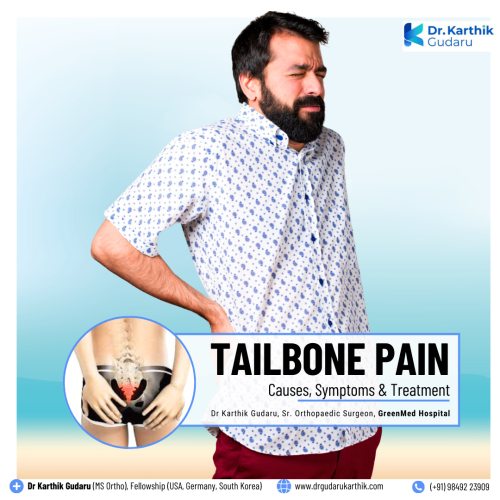 Dr Karthik Gudaru top orthopedic surgeon for tail bone pain