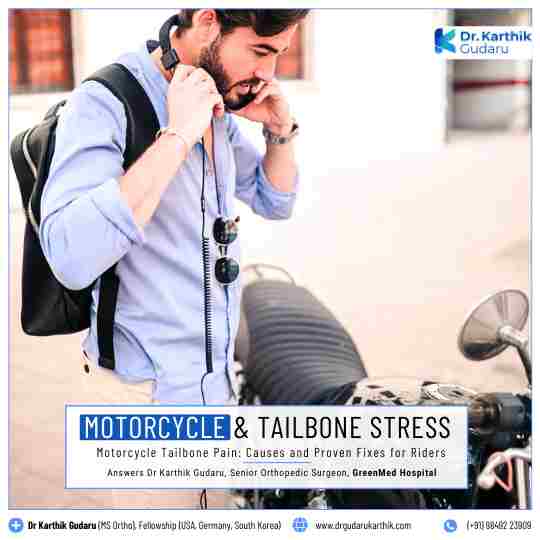 Tailbone Stress While Riding Motorcycle