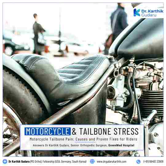 Tailbone Stress While Riding Motorcycle