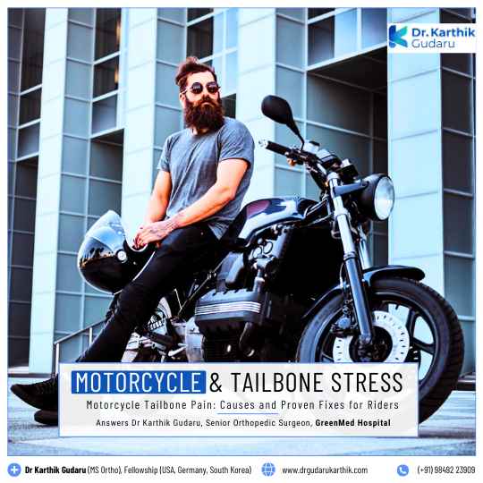 Tailbone Stress While Riding Motorcycle