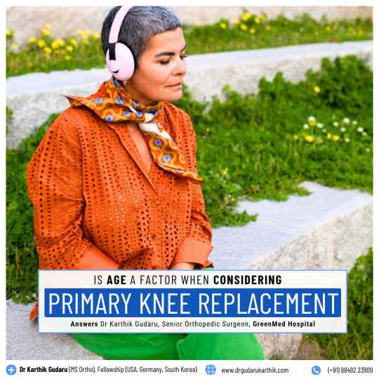 Dr Karthik Gudaru Best knee replacement surgeon in Hyderabad