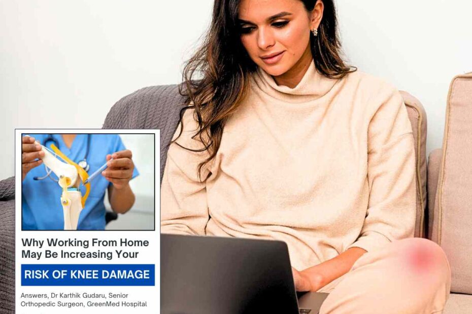 Working from Home cause Knee Pain orthopedic treatment Dr Karthik Gudaru