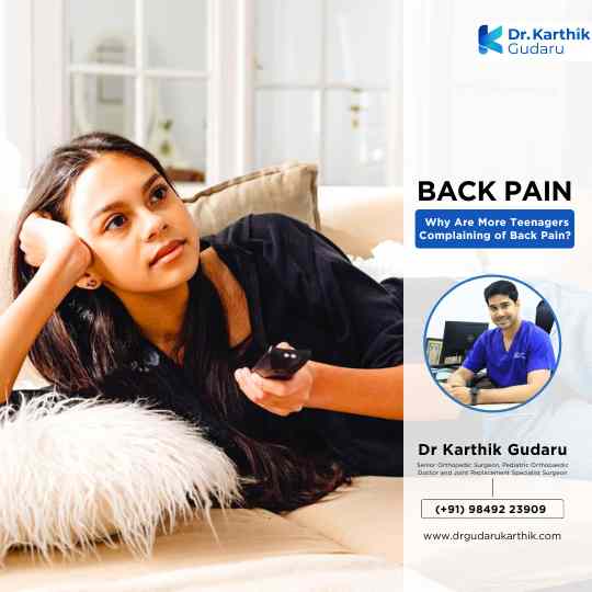 Back Pain treatment for Indian Youth by Orthopedic Surgeon Dr Karthik Gudaru