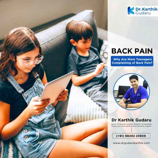Back Pain treatment for Indian Youth by Orthopedic Surgeon Dr Karthik Gudaru
