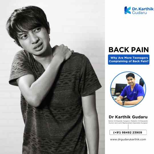 Back Pain treatment for Indian Youth by Orthopedic Surgeon Dr Karthik Gudaru