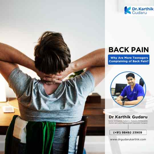 Back Pain treatment for Indian Youth by Orthopedic Surgeon Dr Karthik Gudaru