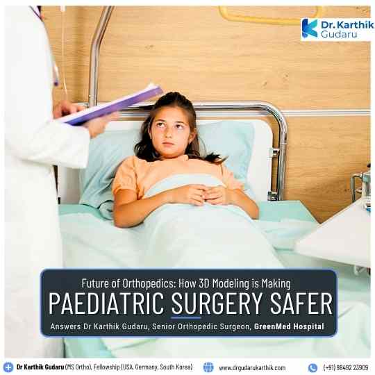 Dr Karthik Gudaru Senior Orthopaedic Surgeon, Pediatric Orthopaedic Doctor