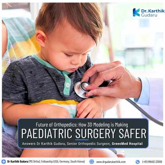 Dr Karthik Gudaru Senior Orthopaedic Surgeon, Pediatric Orthopaedic Doctor