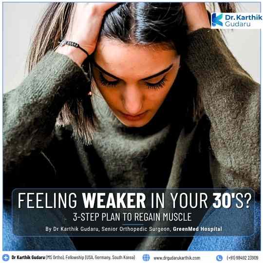 Feeling Weaker in Your 30s? 3-Step Plan to Regain Muscle