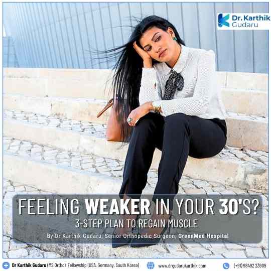 Feeling Weaker in Your 30s? 3-Step Plan to Regain Muscle