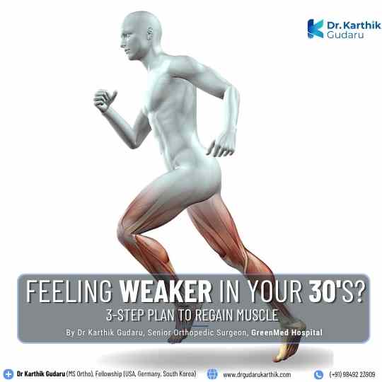 Feeling Weaker in Your 30s? 3-Step Plan to Regain Muscle