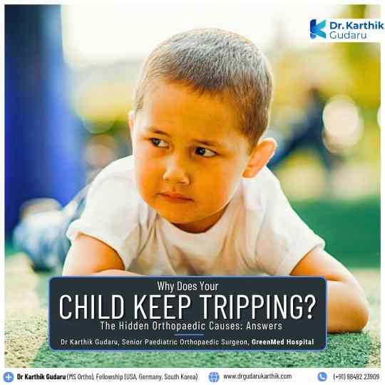 Dr Karthik Gudaru top Paediatric Orthopaedic Doctor for Children