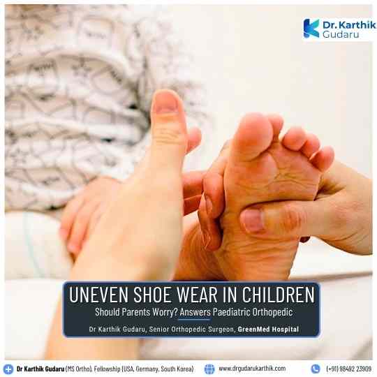 Specialist Paediatric Orthopaedic Doctors in Hyderabad Dr karthik gudaru